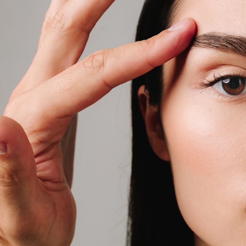 Blepharoplasty to get rid of excess skin from eyelids Going through eyelids surgery to manage sagging eyebrows, droopy upper lids and eye bags