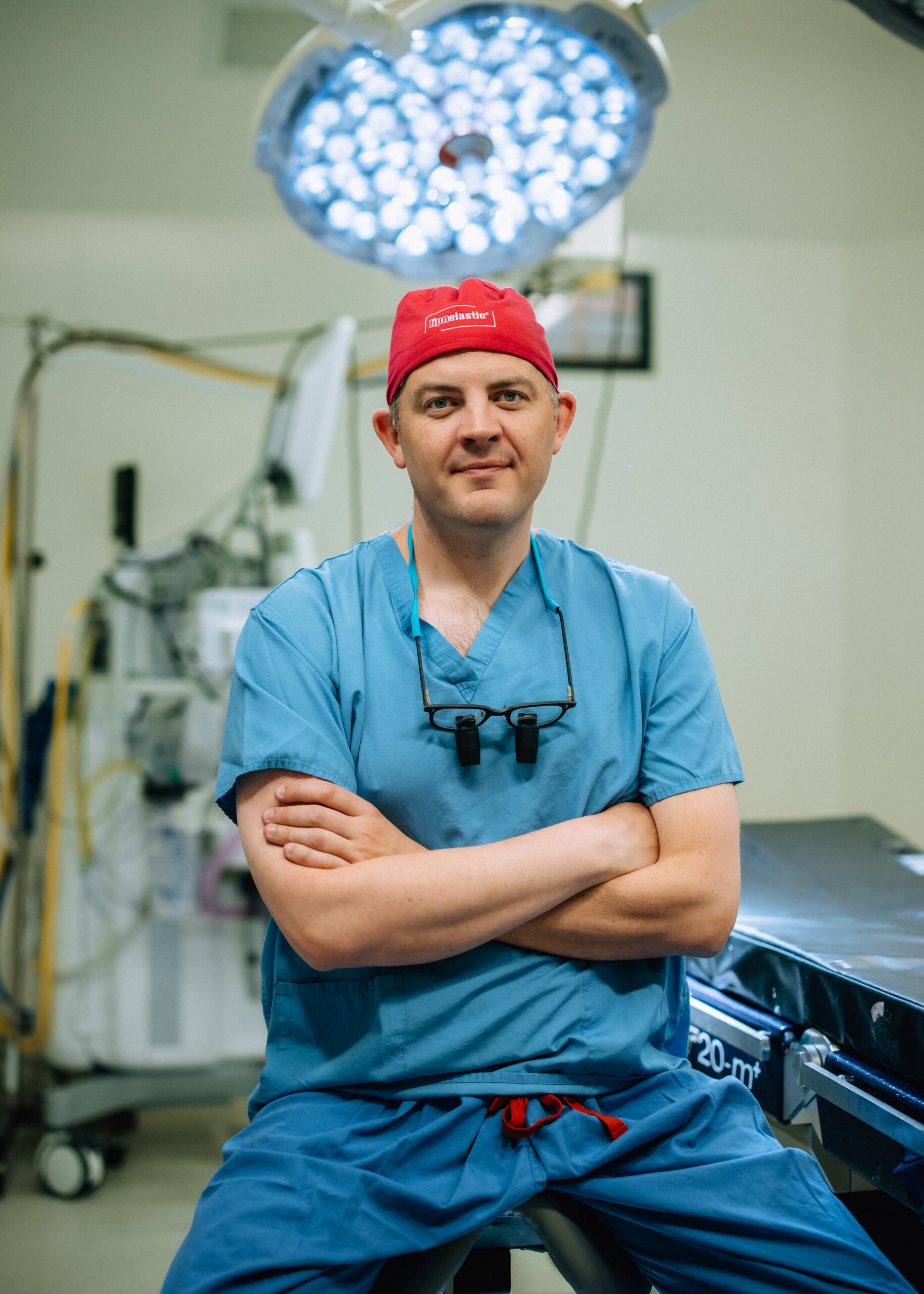 Mr Christopher West, consultant plastic surgeon